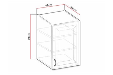 Templemore Køkkenskab 45 cm - Hus & renovering - Køkken & bad - Køkken & bryggers