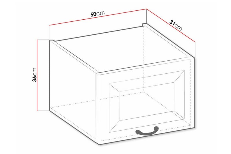 Templemore Køkkenskab 50 cm - Hus & renovering - Køkken & bad - Køkken & bryggers