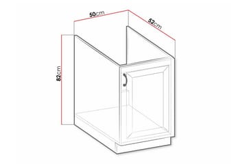 Templemore Køkkenskab 50 cm - Hus & renovering - Køkken & bad - Køkken & bryggers