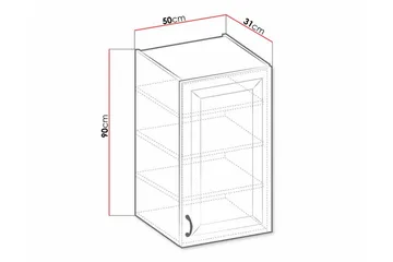 Templemore Køkkenskab 50 cm - Hus & renovering - Køkken & bad - Køkken & bryggers
