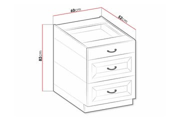 Templemore Køkkenskab 60 cm - Hus & renovering - Køkken & bad - Køkken & bryggers