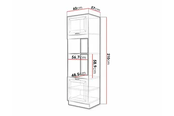 Templemore Køkkenskab 60 cm - Hus & renovering - Køkken & bad - Køkken & bryggers