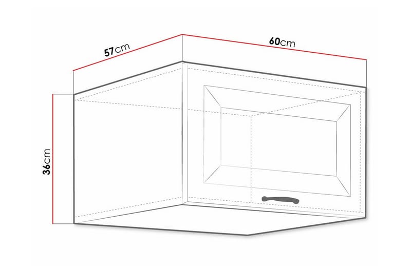 Templemore Køkkenskab 60 cm - Hus & renovering - Køkken & bad - Køkken & bryggers