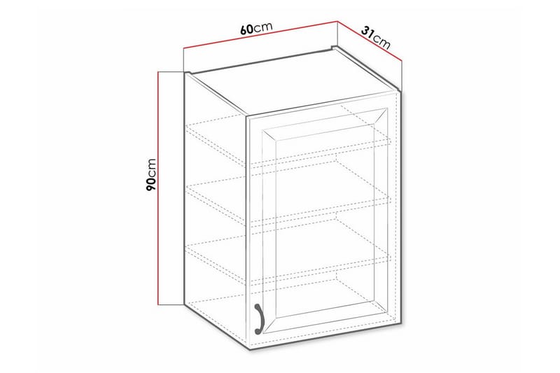 Templemore Køkkenskab 60 cm - Hus & renovering - Køkken & bad - Køkken & bryggers
