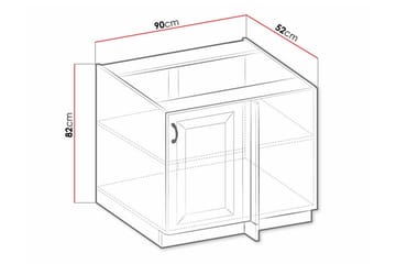 Templemore Køkkenskab 90 cm - Hus & renovering - Køkken & bad - Køkken & bryggers