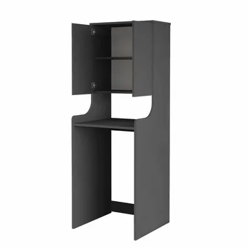 Vaskemaskineskab Skye Decor Bren (64,8 x 181 x 33,8 cm) Antracit - Antracit - Hus & renovering - Køkken & bad - Køkken & bryggers