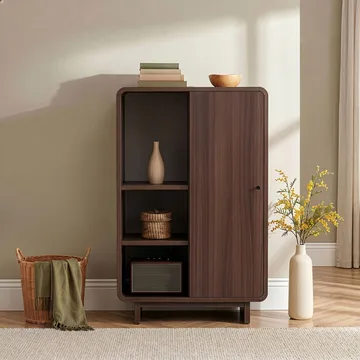 Zavio Multifunktionsskab 70x110x34 cm - Milano Walnut - Hus & renovering - Køkken & bad - Køkken & bryggers