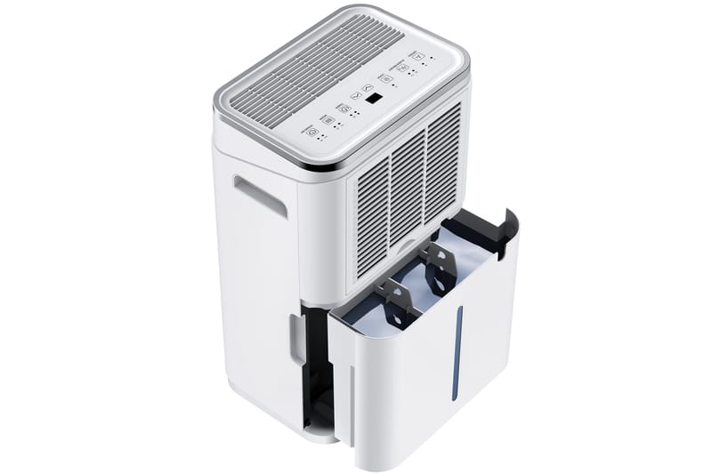 Affugter 370 W | 20 liter pr. dag | 50 m² | Lavt støjniveau - Hus & renovering - Klimakontrol - Luftforbedring