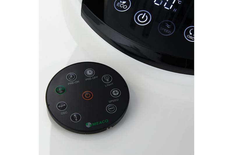 Bordventilator Meaco Hvid/Sort - Hus & renovering - Klimakontrol - Ventilatorer