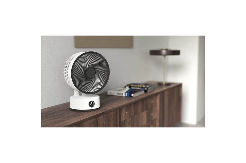 Bordventilator Meaco Sefte 10 Hvid/Sort - Hus & renovering - Klimakontrol - Ventilatorer