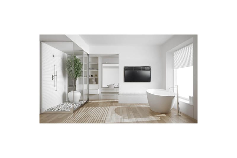 Elradiator til Badeværelse Black+Decker Sort - Sort - Hus & renovering - Klimakontrol - Opvarmning