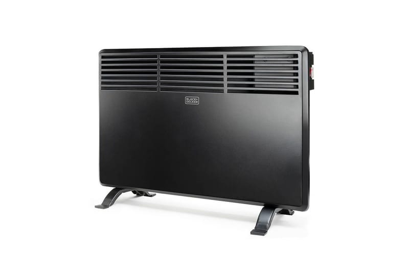 Elradiator til Badeværelse Black+Decker Sort - Sort - Hus & renovering - Klimakontrol - Opvarmning