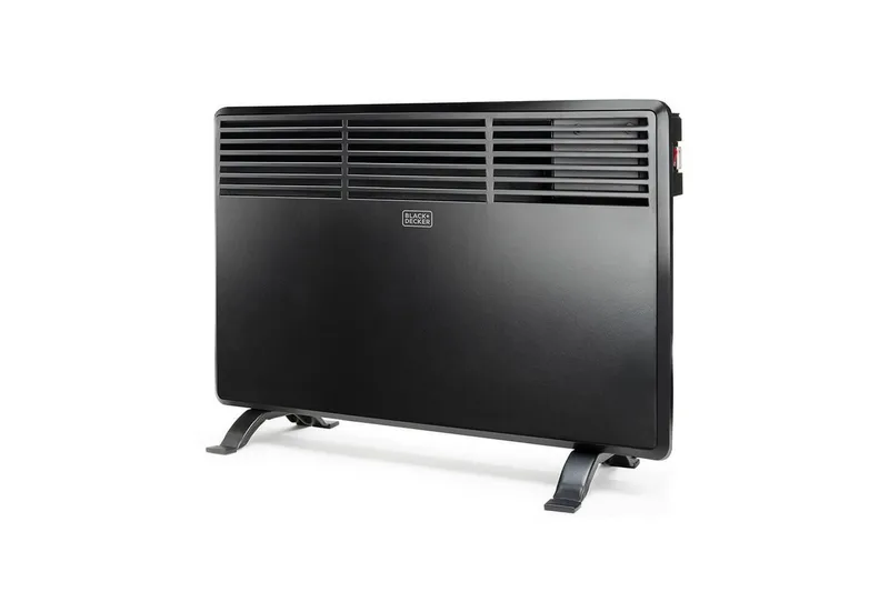 Elradiator til Badeværelse Black+Decker Sort - Sort - Hus & renovering - Klimakontrol - Opvarmning