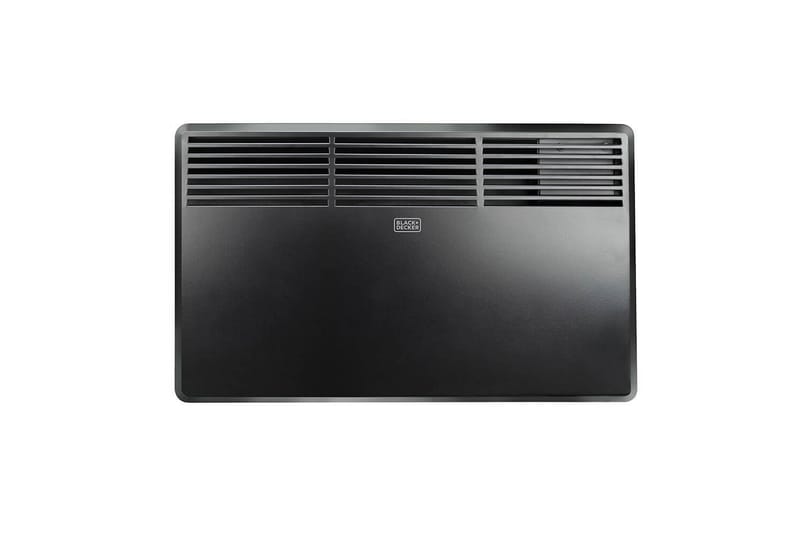 Elradiator til Badeværelse Black+Decker Sort, undefined