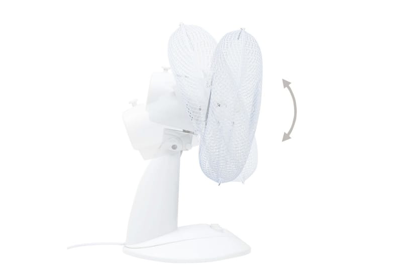 bordventilator 30 cm 3 hastigheder 40W hvid - Hvid - Hus & renovering - Klimakontrol - Ventilatorer