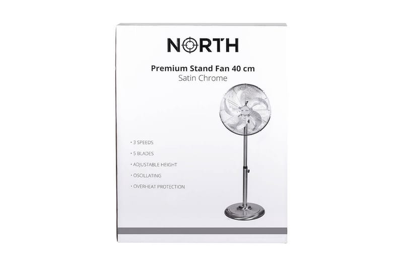 NORTH Gulvventilator 40cm - Gulvventilator - Ventilatorer