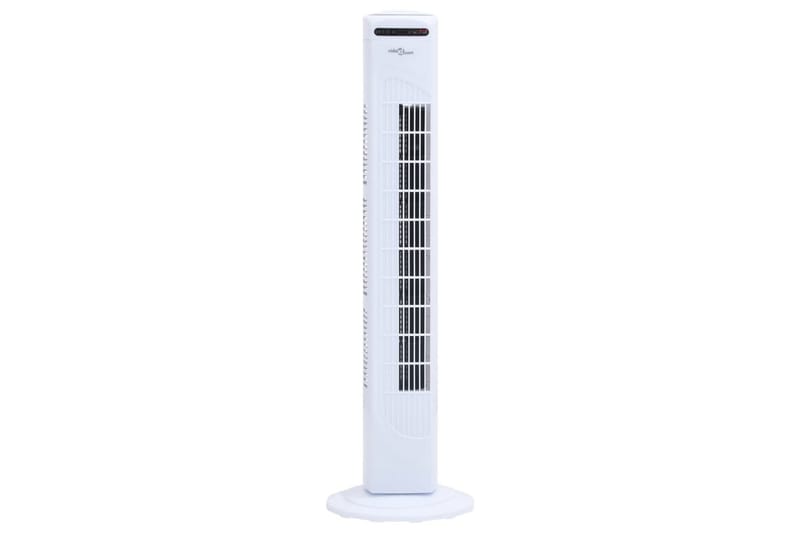 tårnventilator med fjernbetjening og timer Î¦24x80 cm hvid - Hvid - Gulvventilator - Ventilatorer