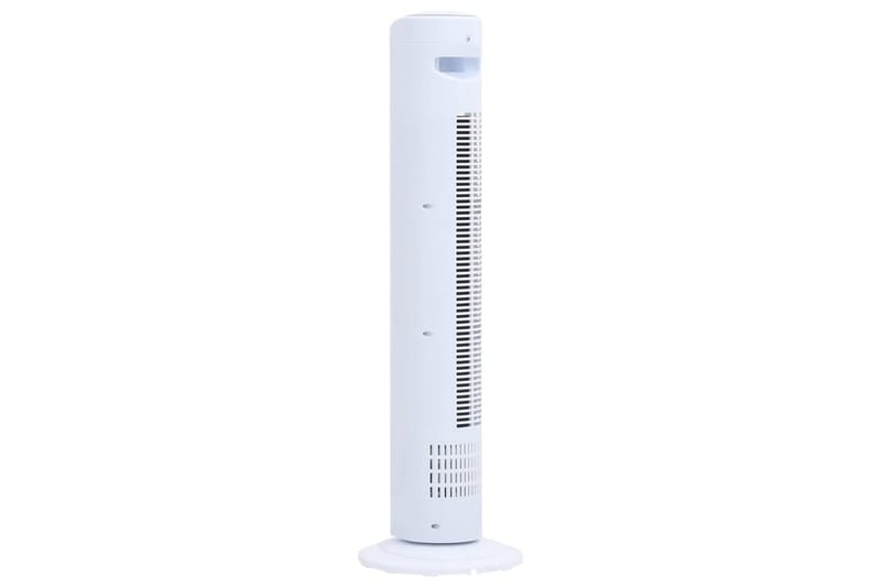 tårnventilator med fjernbetjening og timer Î¦24x80 cm hvid - Hvid - Gulvventilator - Ventilatorer