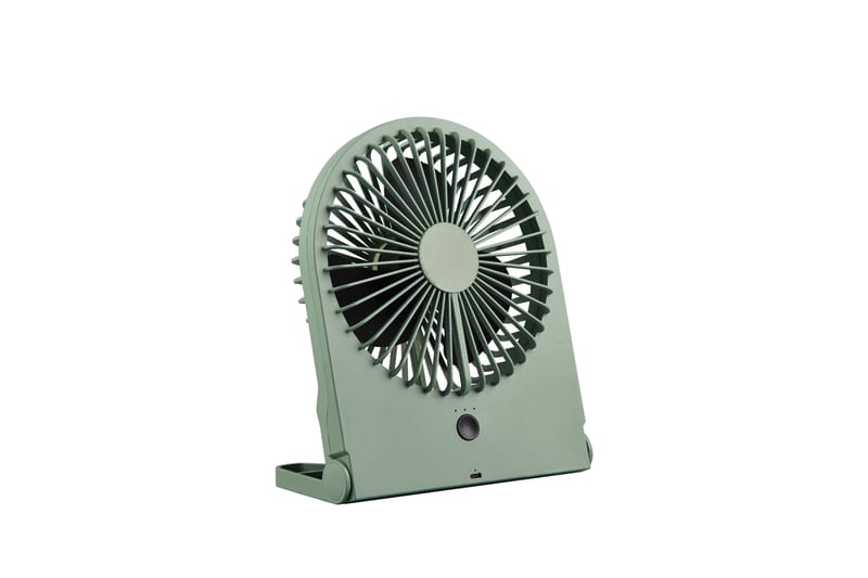 Trio Lighting Breezy Bordventilator Pistacie Genopladelig - Hus & renovering - Klimakontrol - Ventilatorer