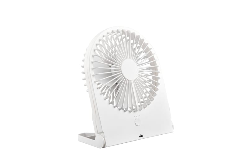 Trio Lighting Breezy Bordvifte Matt Hvit Genopladelig - Hus & renovering - Klimakontrol - Ventilatorer