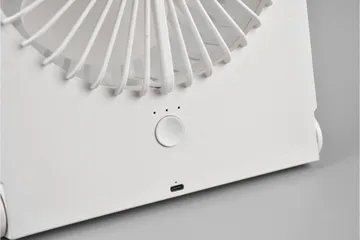 Trio Lighting Breezy Bordvifte Matt Hvit Genopladelig - Hus & renovering - Klimakontrol - Ventilatorer