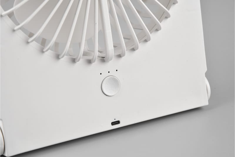 Trio Lighting Breezy Bordvifte Matt Hvit Genopladelig - Hus & renovering - Klimakontrol - Ventilatorer