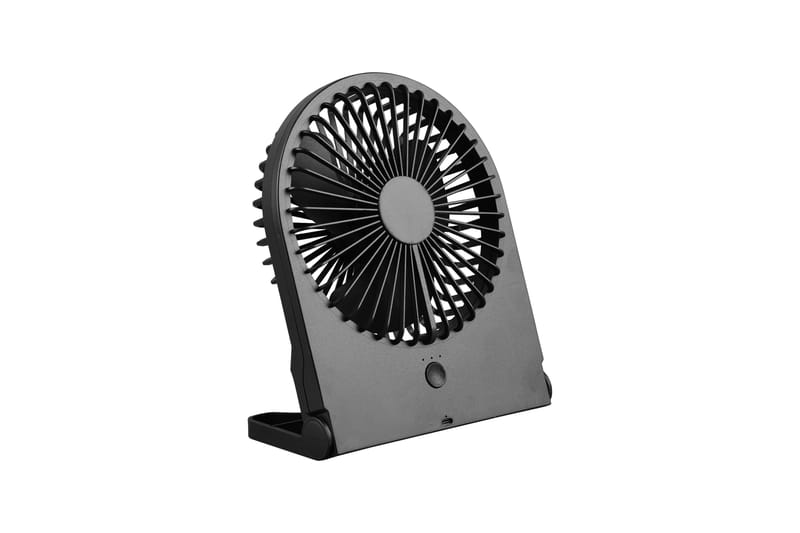Trio Lighting Breezy Bordvifte Matt Sort Genopladelig - Hus & renovering - Klimakontrol - Ventilatorer