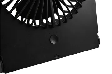Trio Lighting Breezy Bordvifte Matt Sort Genopladelig - Hus & renovering - Klimakontrol - Ventilatorer