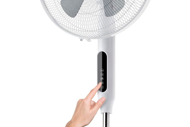 Gulvventilator Black+Decker 5 Blade 50W Hvid - Hvid - Hus & renovering - Klimakontrol - Ventilatorer