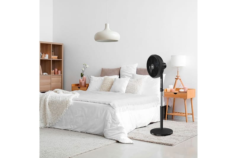 Gulvventilator Black+Decker 5 Blade 50W Sort - Sort - Hus & renovering - Klimakontrol - Ventilatorer