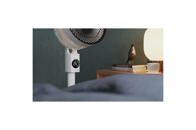 Gulvventilator Meaco Sefte 10 Hvid/Sort - Hus & renovering - Klimakontrol - Ventilatorer
