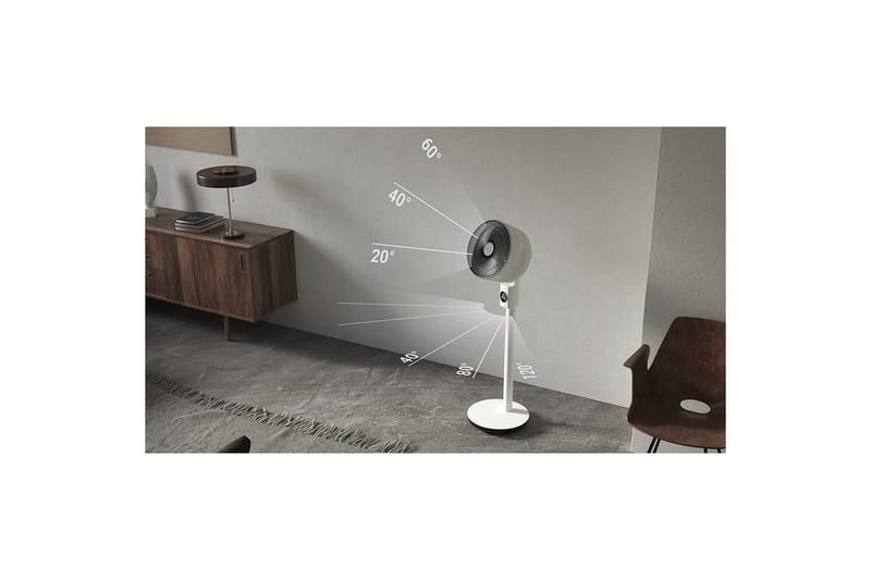 Gulvventilator Meaco Sefte 10 Hvid/Sort - Hus & renovering - Klimakontrol - Ventilatorer