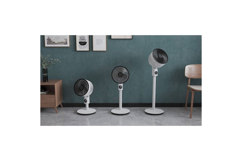 Gulvventilator Meaco Sefte 10 Hvid/Sort - Hus & renovering - Klimakontrol - Ventilatorer