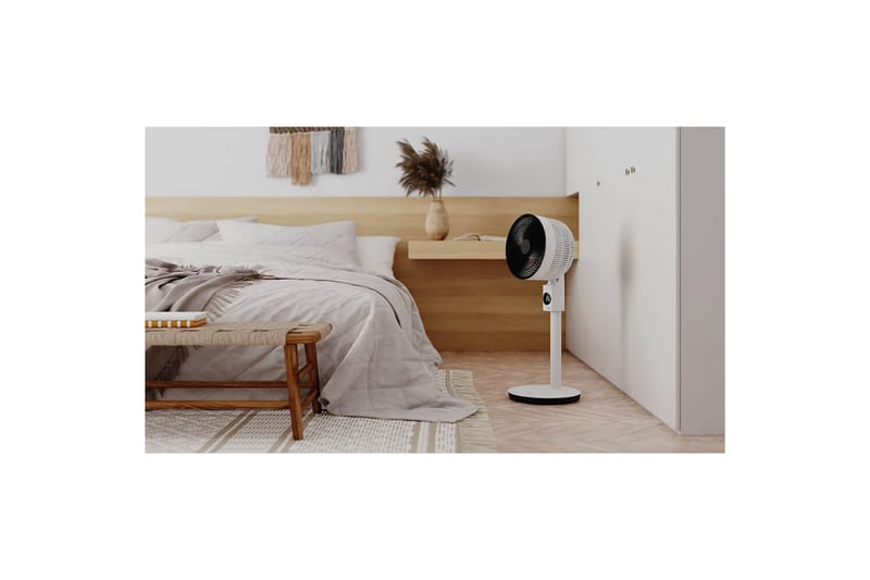 Gulvventilator Meaco Sefte 10 Hvid/Sort - Hus & renovering - Klimakontrol - Ventilatorer
