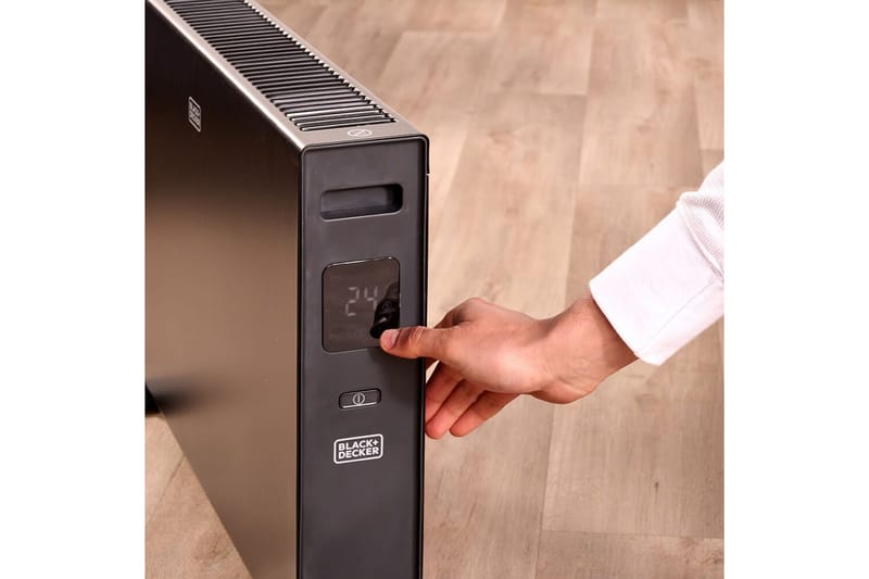Konvektorelement Black+Decker Digital 2000W Sort - Sort - Hus & renovering - Klimakontrol - Opvarmning