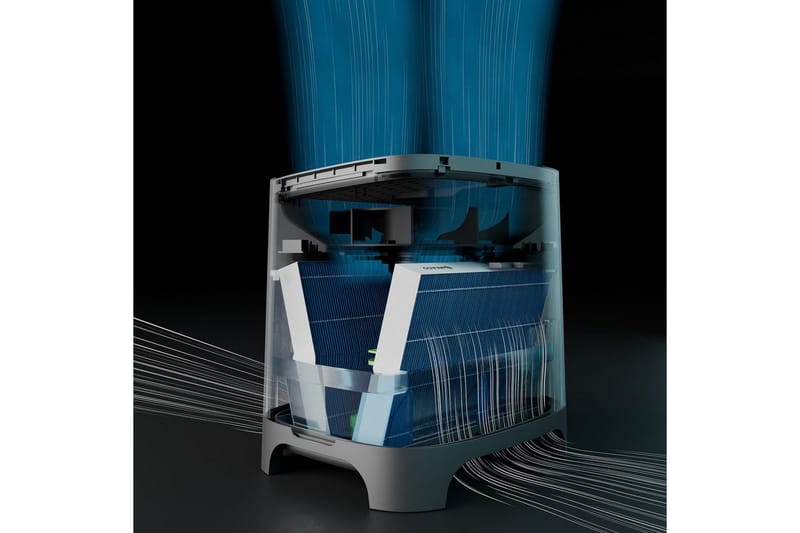 Luftfugter Meaco Armin Evaporativ Hvid/Sort Egnet til rum op til 44 m² - Egnet til rum op til 44 m² - Hus & renovering - Klimakontrol - Luftforbedring