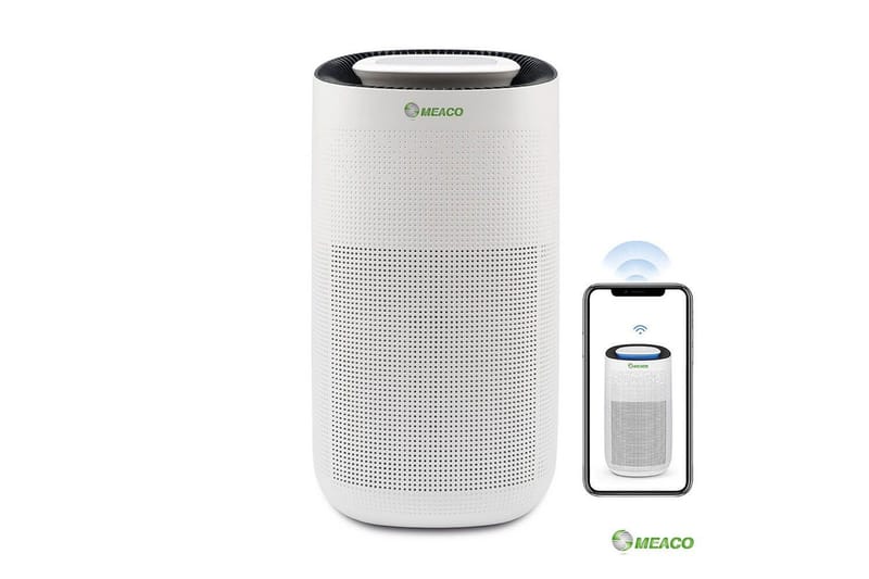 Luftrenser Meaco MeacoClean CA-HEAP Hvid/Sort - Hus & renovering - Klimakontrol - Luftforbedring