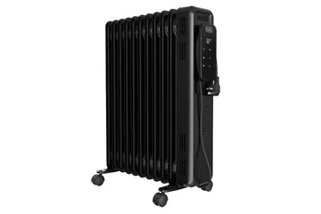 Olieelement Black+Decker Digital Sort - Sort - Hus & renovering - Klimakontrol - Opvarmning