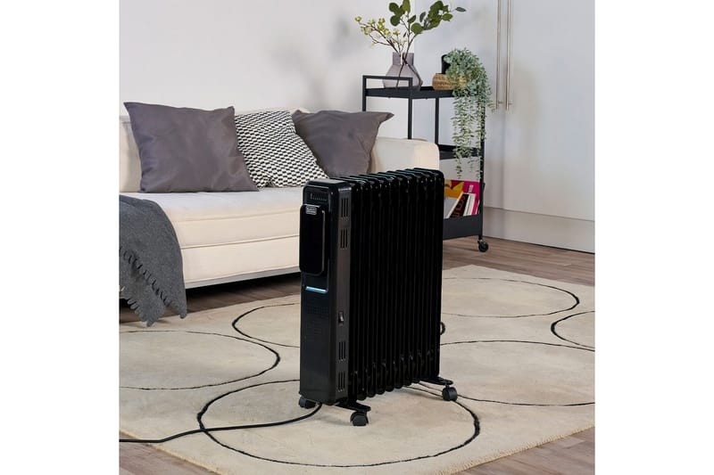 Olieelement Black+Decker Digital Sort - Sort - Hus & renovering - Klimakontrol - Opvarmning