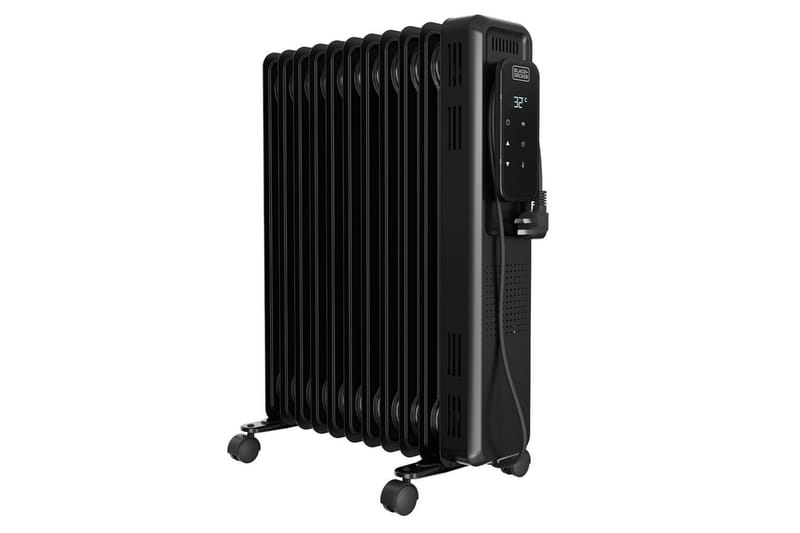 Olieelement Black+Decker Digital Sort - Sort - Hus & renovering - Klimakontrol - Opvarmning