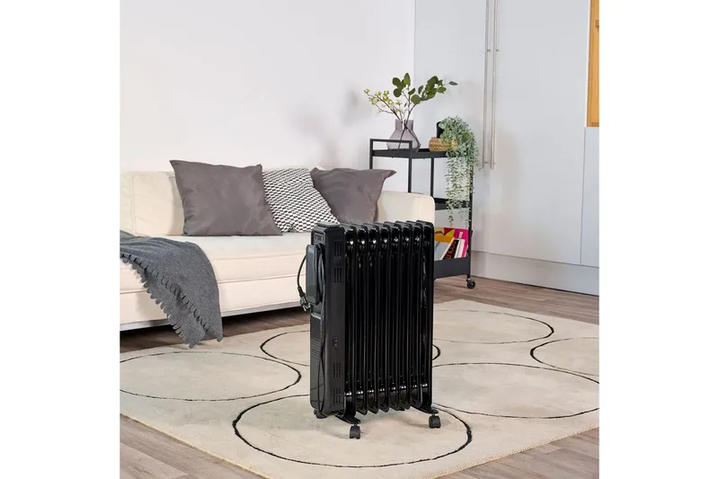 Olieelement Black+Decker Digital Sort - Sort - Hus & renovering - Klimakontrol - Opvarmning