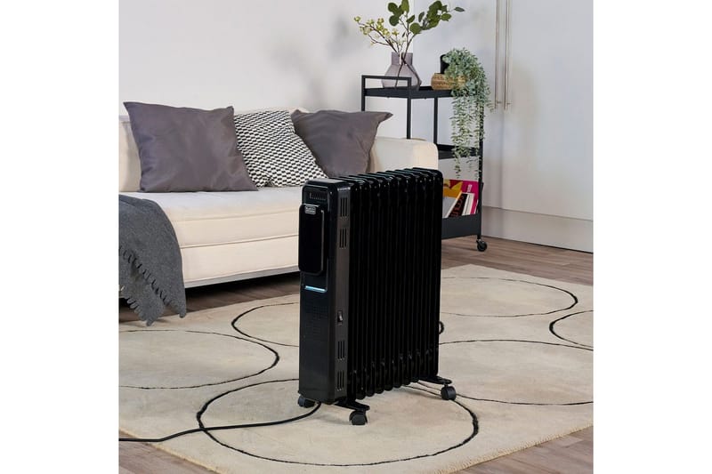 Olieelement Black+Decker Digital Sort - Sort - Hus & renovering - Klimakontrol - Opvarmning