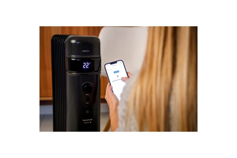 Olieelement Taurus Agadir Connect - Sort - Hus & renovering - Klimakontrol - Opvarmning
