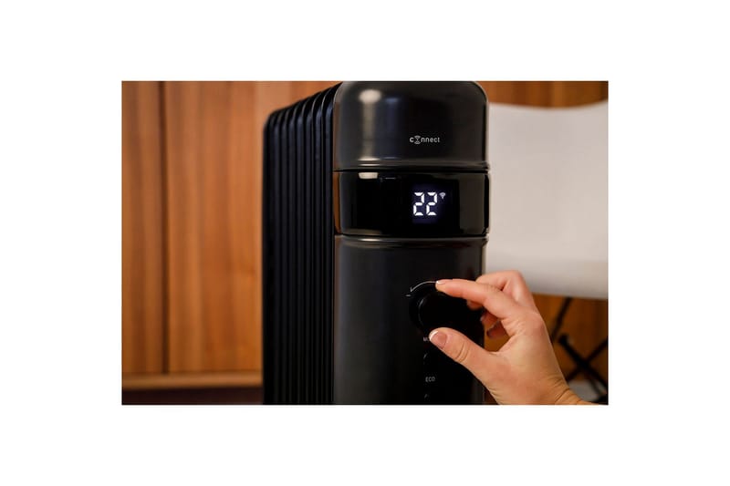 Olieelement Taurus Agadir Connect - Sort - Hus & renovering - Klimakontrol - Opvarmning