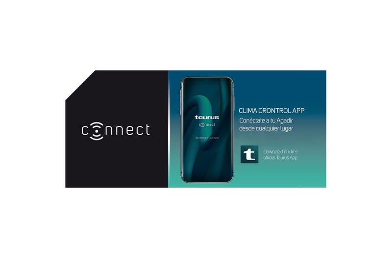 Olieelement Taurus Agadir Connect - Sort - Hus & renovering - Klimakontrol - Opvarmning