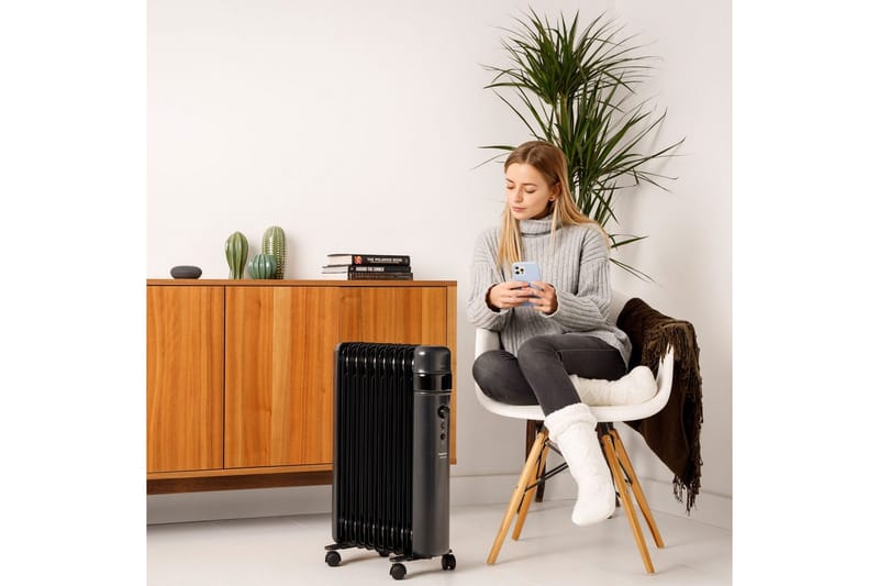 Olieelement Taurus Agadir Connect - Sort - Hus & renovering - Klimakontrol - Opvarmning