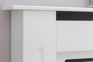 Moraine Radiatorskjuler 112x19 cm - Hvid - Hus & renovering - Klimakontrol - Opvarmning