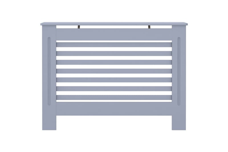 Radiatorskjuler 112x19x81 cm Mdf Antracitgrå - Grå - Hus & renovering - Klimakontrol - Opvarmning