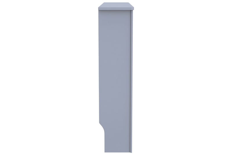 Radiatorskjuler 112x19x81 cm Mdf Antracitgrå - Grå - Hus & renovering - Klimakontrol - Opvarmning