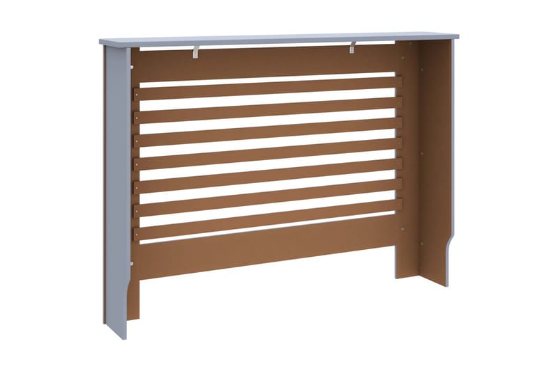 Radiatorskjuler 112x19x81 cm Mdf Antracitgrå - Grå - Hus & renovering - Klimakontrol - Opvarmning